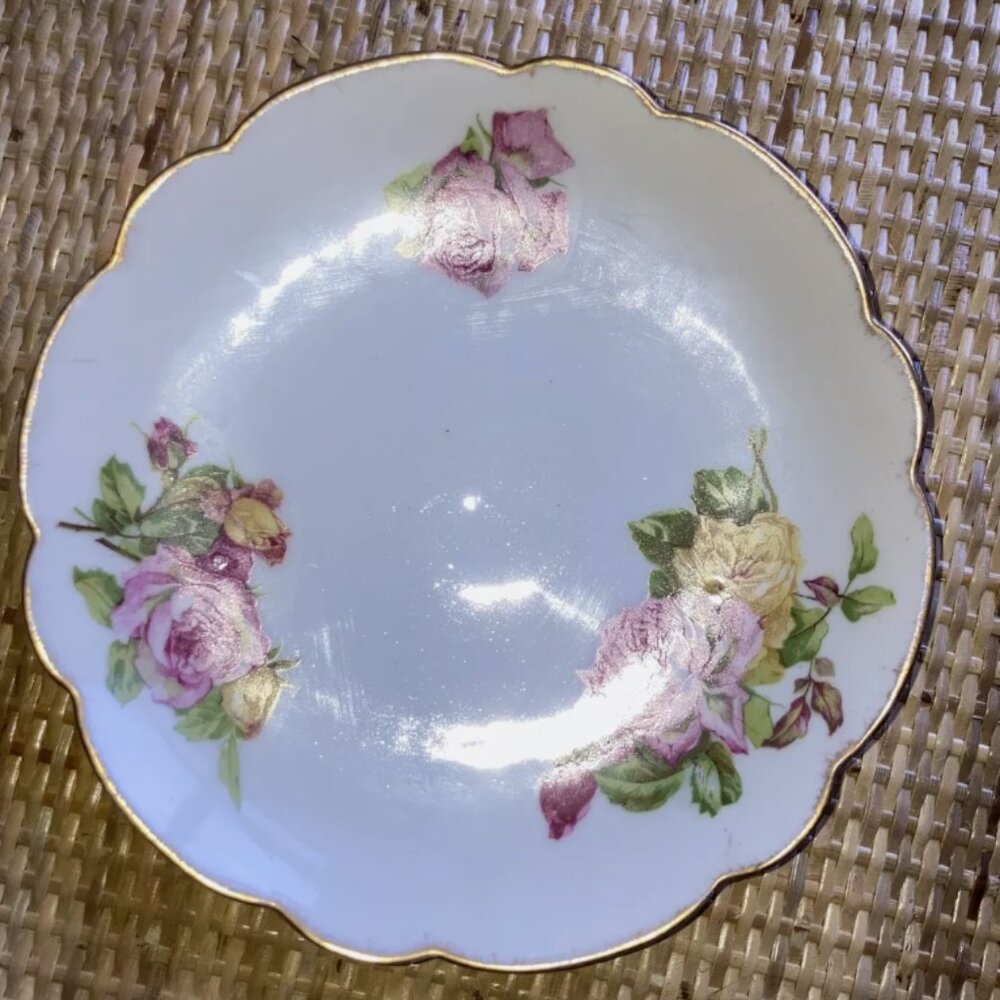 Antique AKCD Limoges France Plate